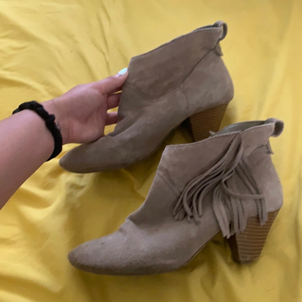 American Eagle fringe boots